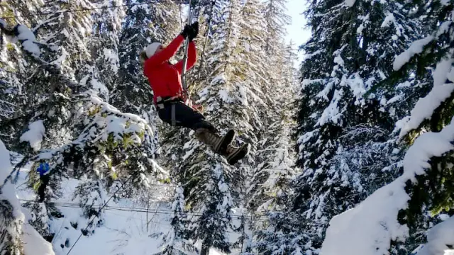 Escaladventure - Parcours Aventure en Hiver