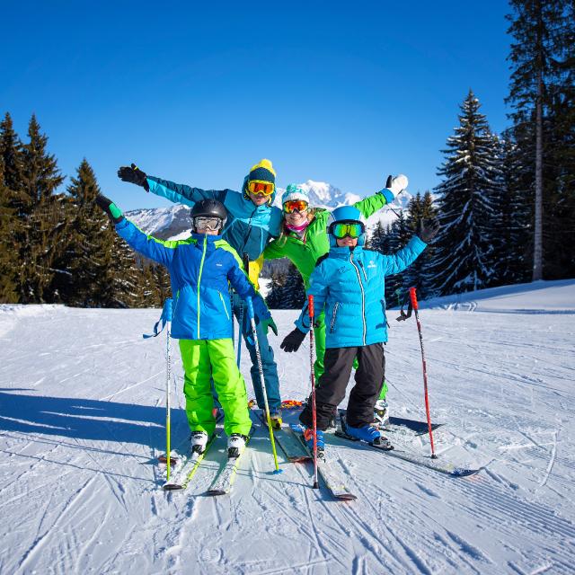 Ski en famille dans le Val d'Arly