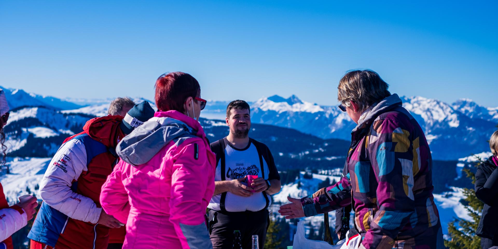 Journée découverte Espace Diamant Bacchus à la neige