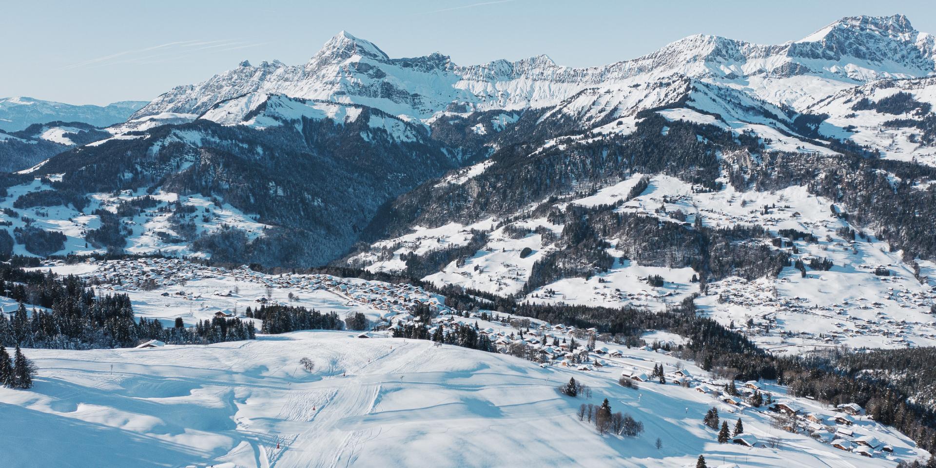 Crest Voland Cohennoz Hiver