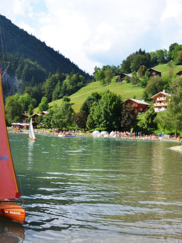 Fête du Plan d'eau de Flumet avec les Minis Flots